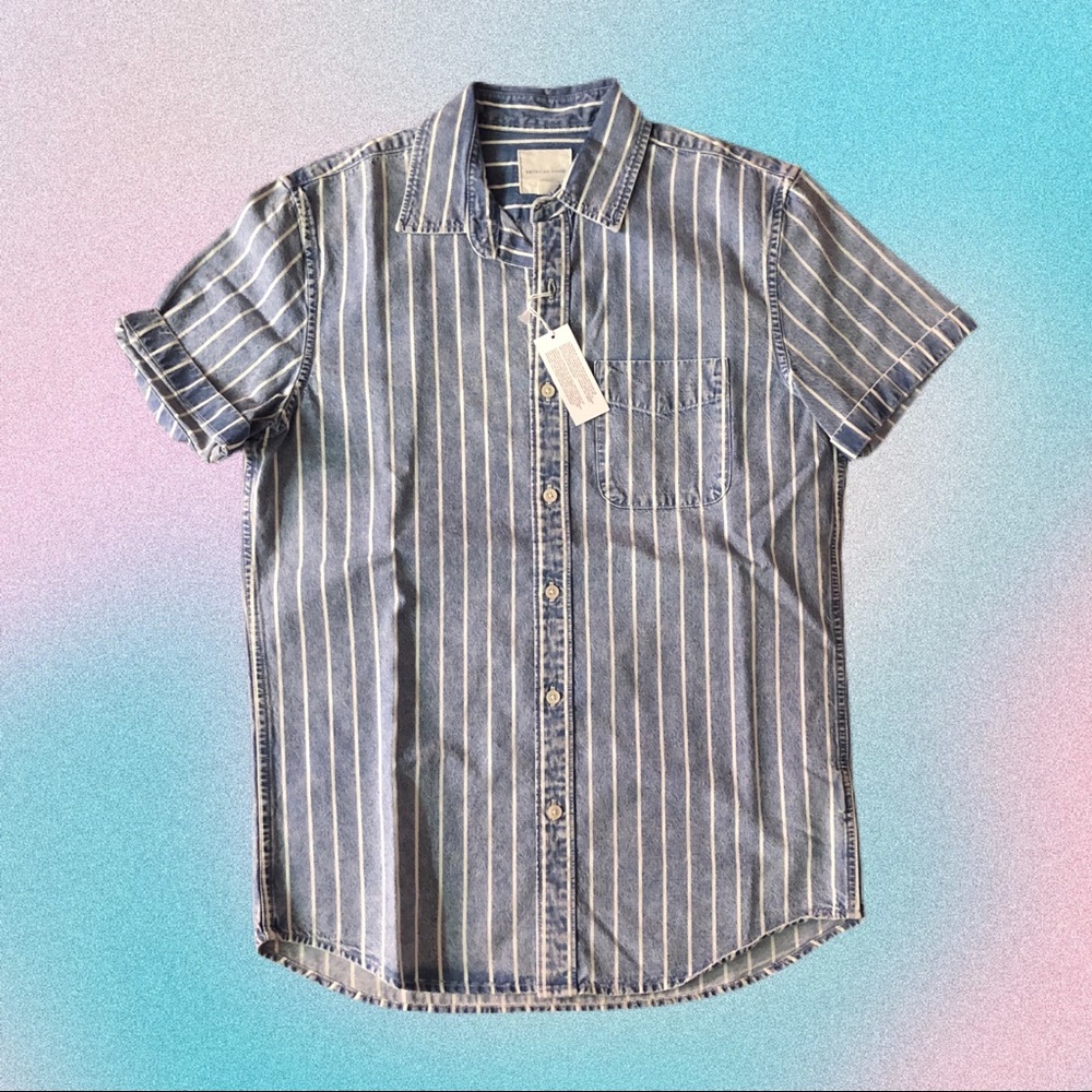 American eagle denim shirt